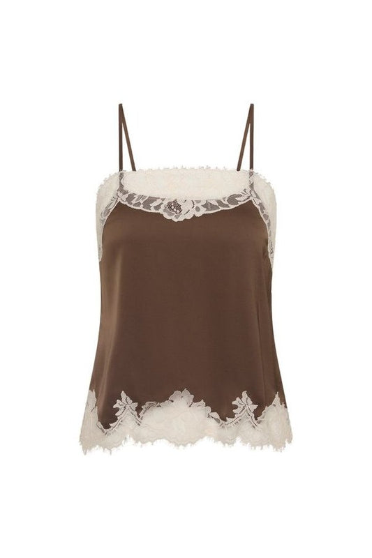 Marisol Top Chocolate Lace — packshot