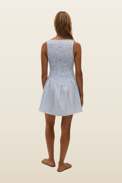 Martina Mini Dress Paloma Check — carry 4