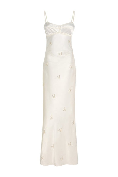 Maxi Beaded Waterlily dress — packshot