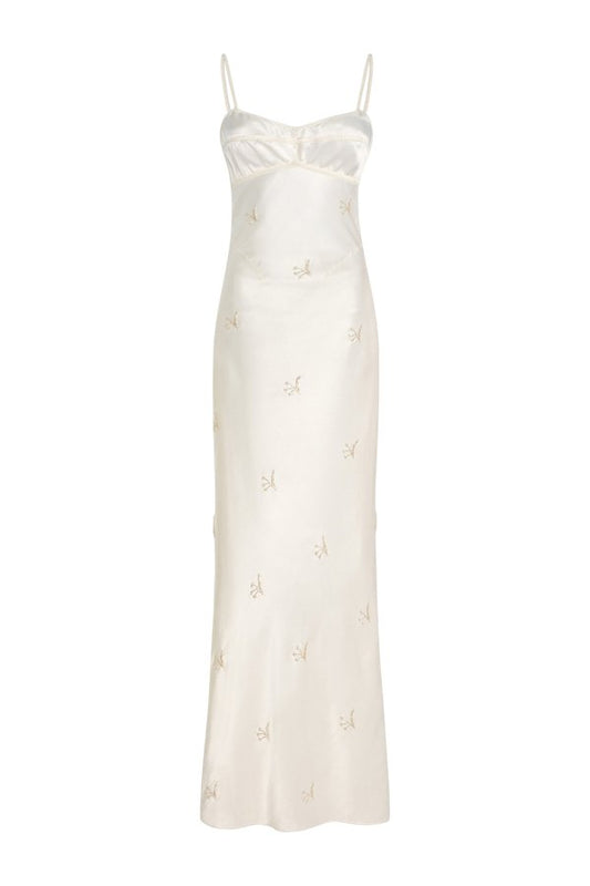 Maxi Beaded Waterlily dress — packshot