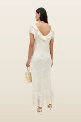 Meadow - Bouquet Devoré — model back