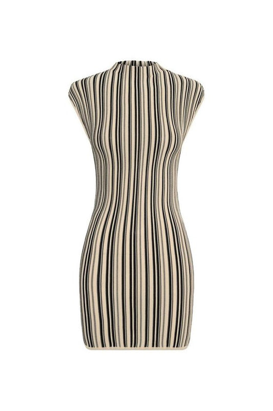 Meggie Striped Sleeveless Mini Dress — packshot