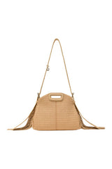 Raffia effect Miss M Mini bag — packshot