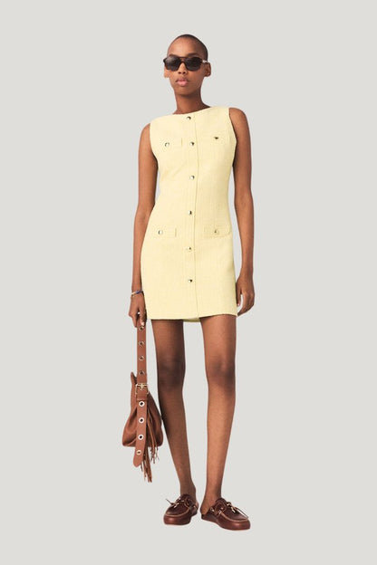 Short tweed dress — carry 2