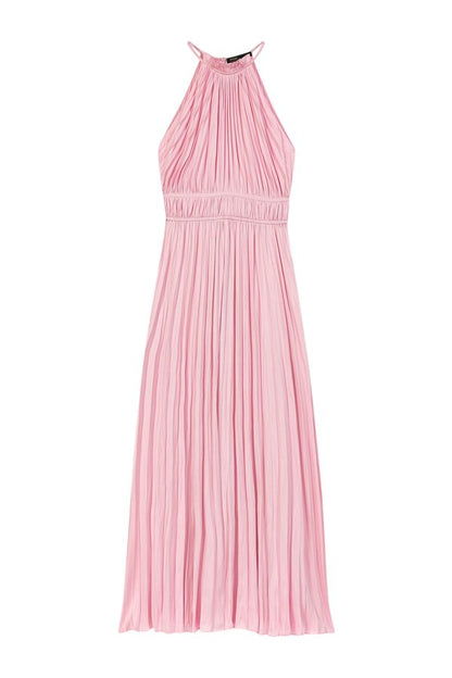 Pleated maxi dress — packshot