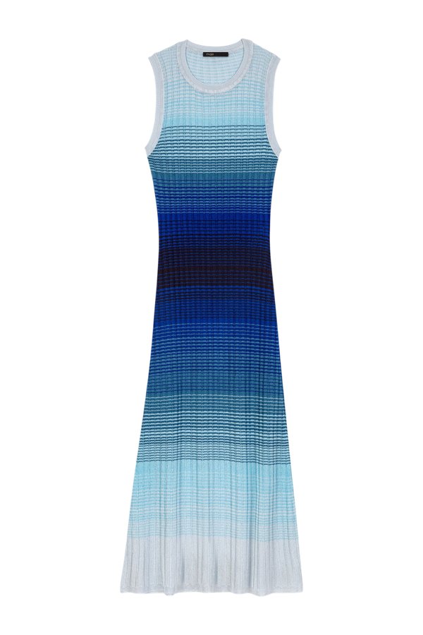 Ombré knit maxi dress — packshot