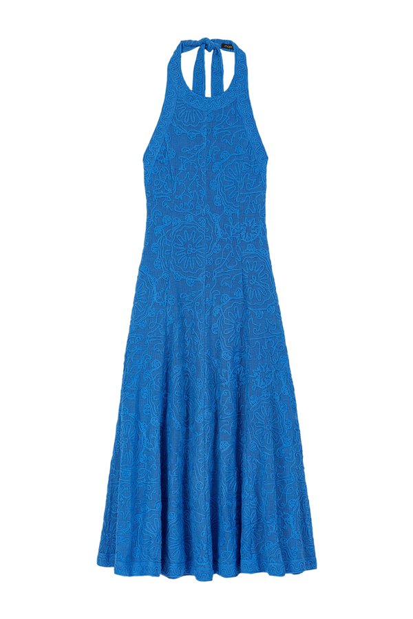 Backless guipure maxi dress — packshot