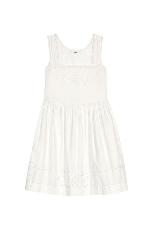 Short dress with lace trim — packshot