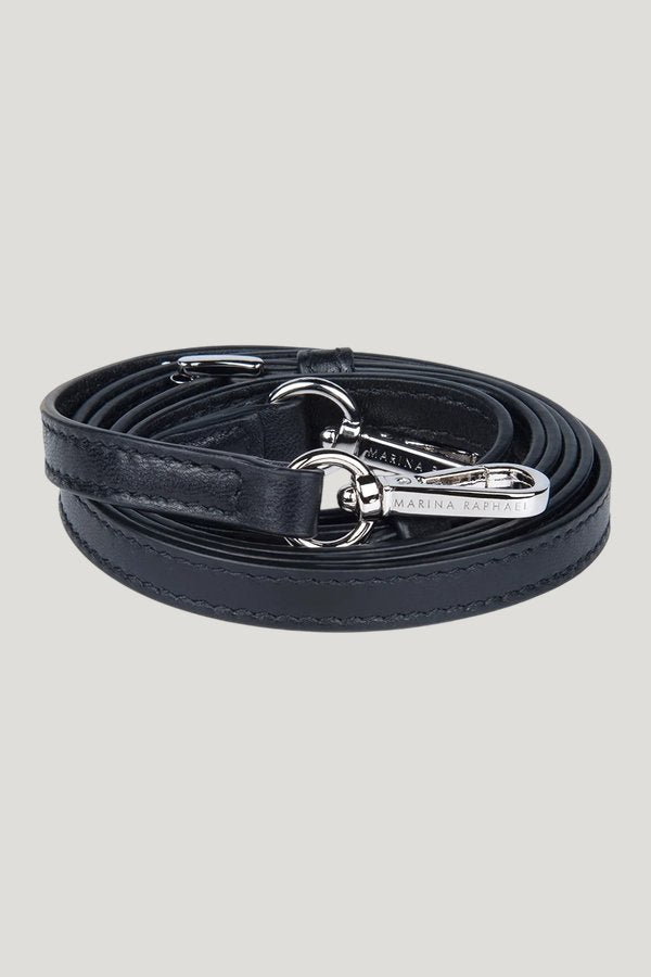 Micro Bella In Black Quilted Leather — extra