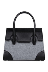 Micro Daphne In Grey Wool — packshot