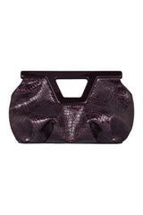 Micro Georgia In Purple Croc-Effect — packshot