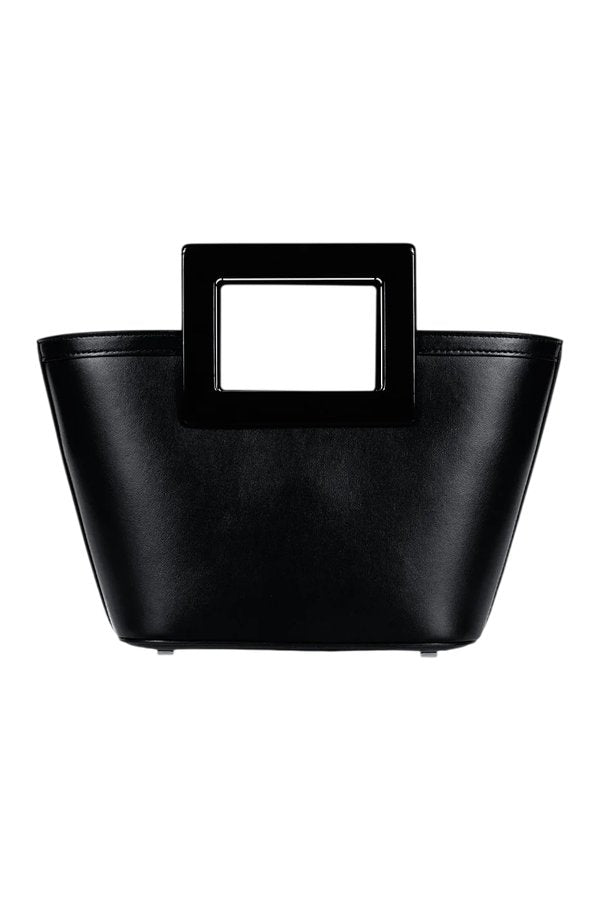 Micro Riviera In Black Leather — packshot