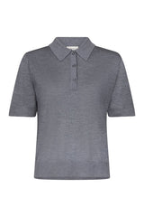 MIGO Fluid cashmere polo shirt — packshot