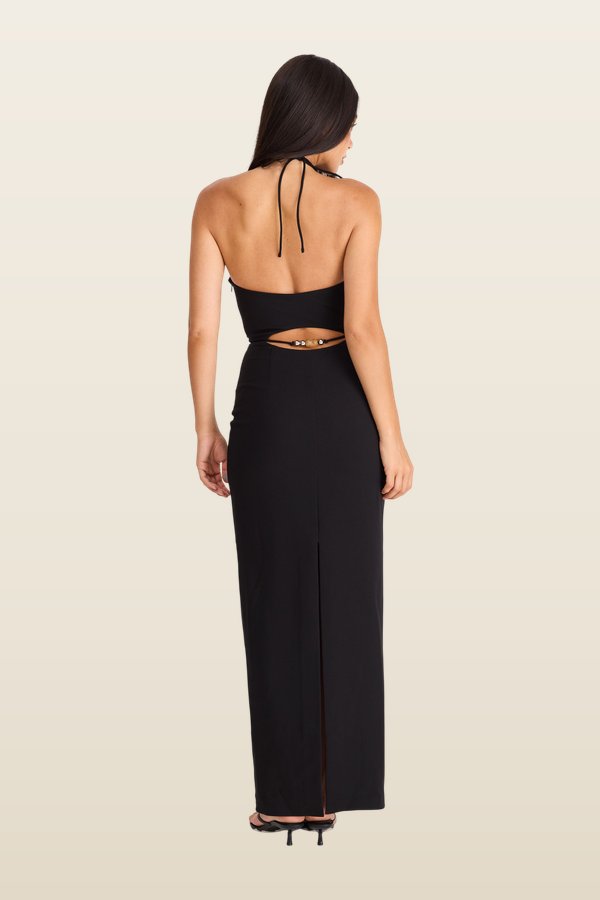Mina Maxi Dress — model back