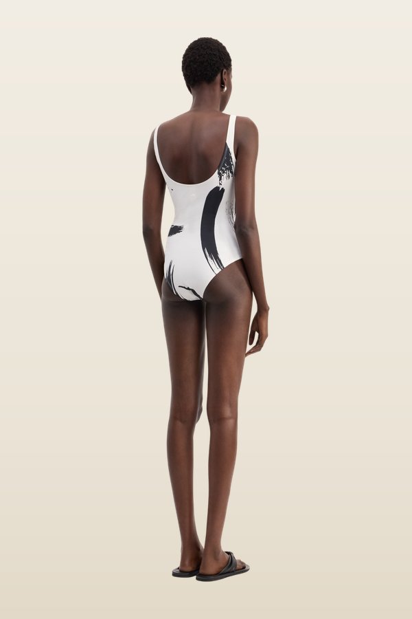MINEA Printed zipped swimsuit — carry 4