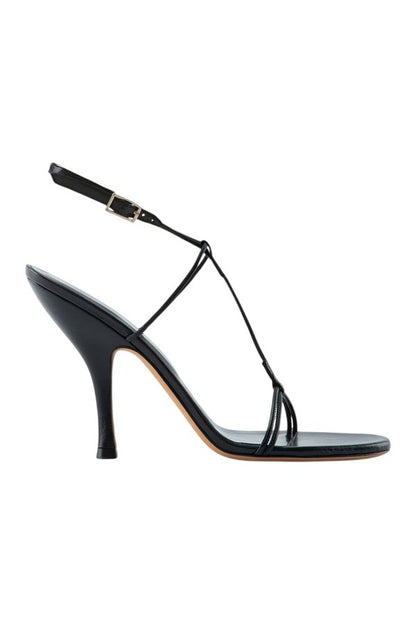 Mixer Sandal in Black Leather — packshot