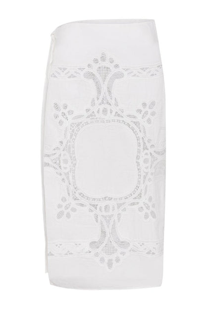 Monaco Cotton Sarong - Optic — packshot