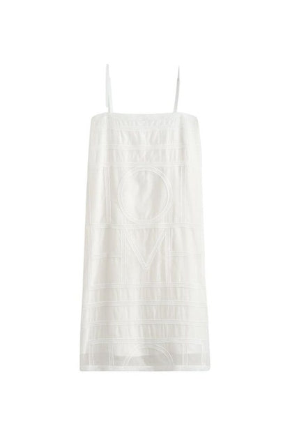 Monogram cotton voile dress — packshot