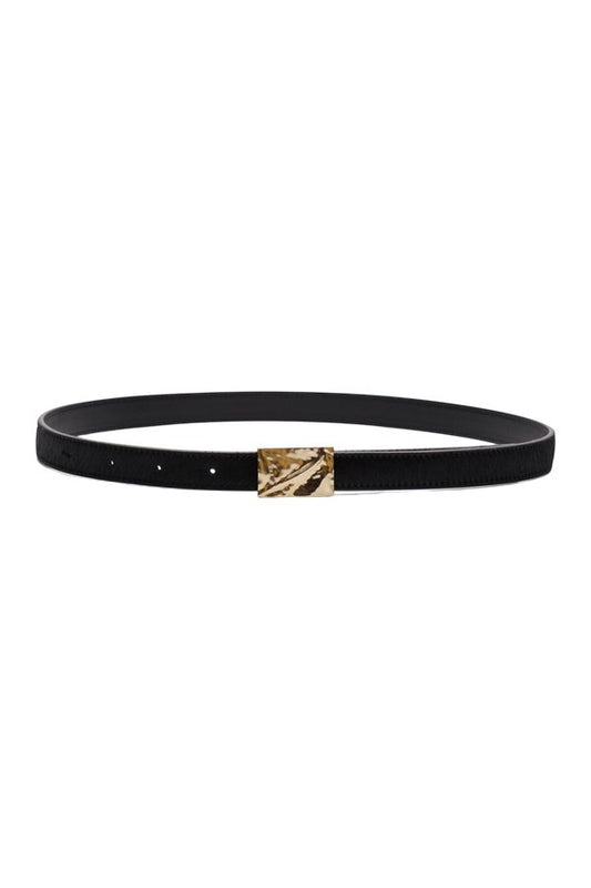 MORGAN LDS Pony-effect leather belt — packshot