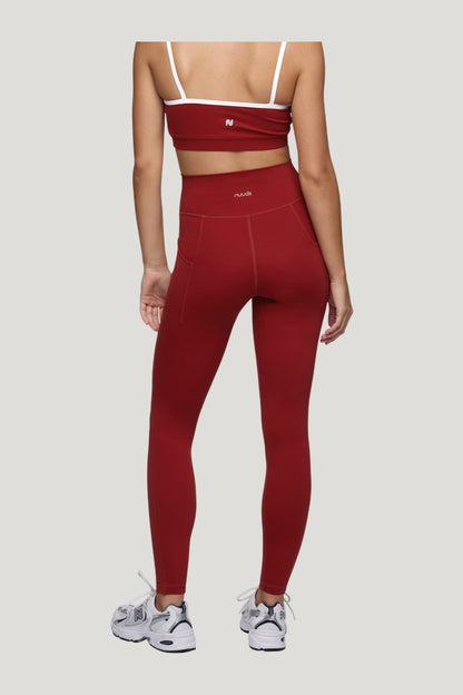 Motion Legging with Pocket | Scarlet — extra