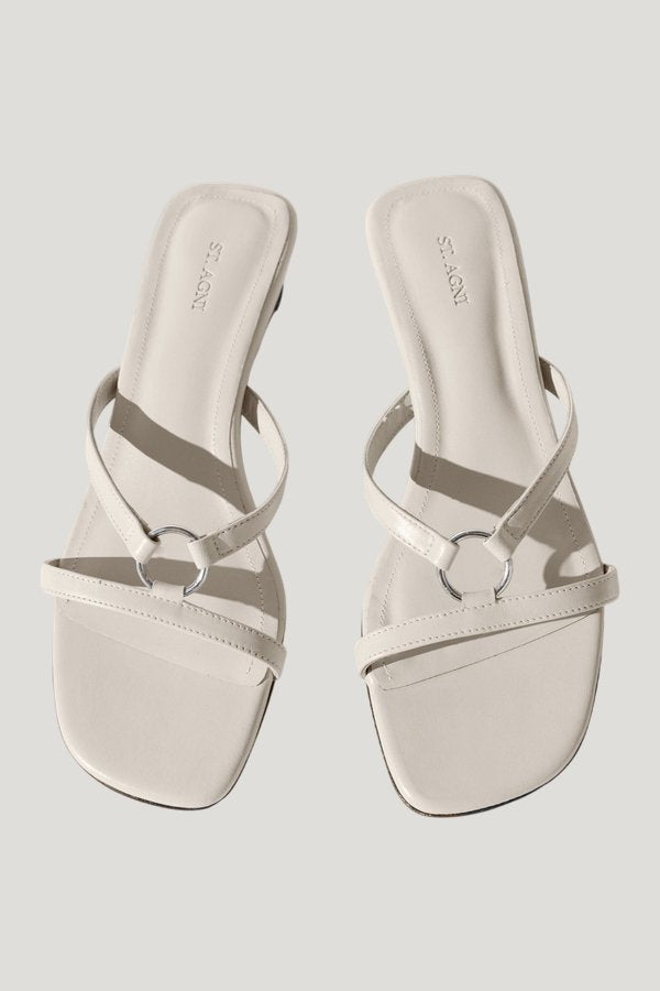 Multi Strap Heel — model front