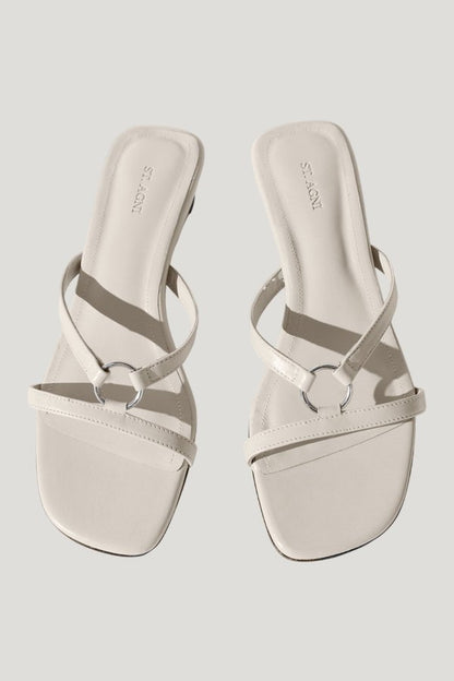 Multi Strap Heel — model front