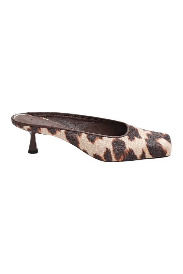 Natasha Square Toe Heel Animal — packshot