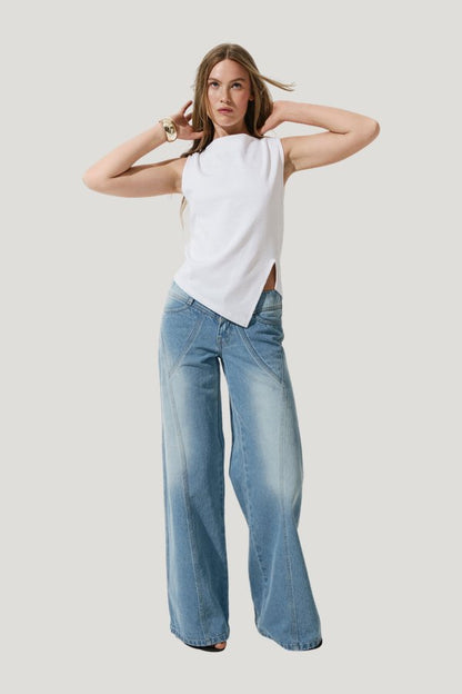 Nerd jeans — model front