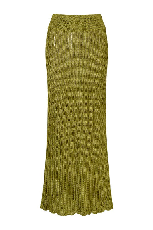 Nia Crochet Maxi Skirt in Paya — packshot