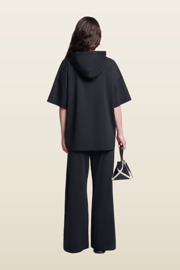 Kacper - Hooded t-shirt — model back