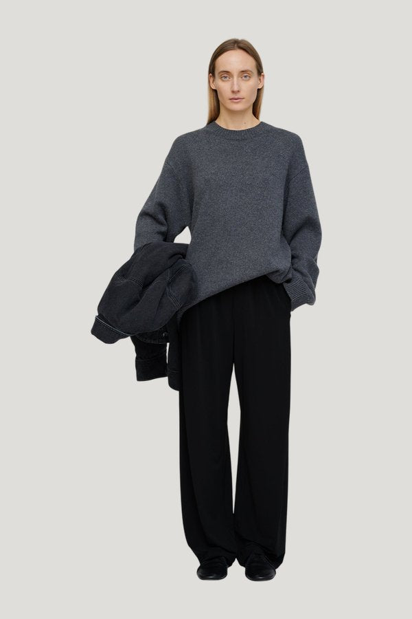 Renea - Wool blend sweater — model front
