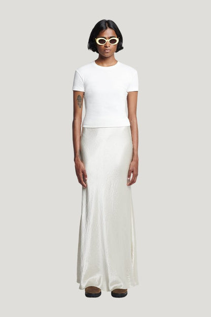 Axton - Cropped t-shirt — model front