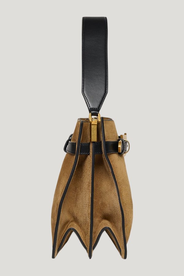 Harmonica - Suede bag — model side