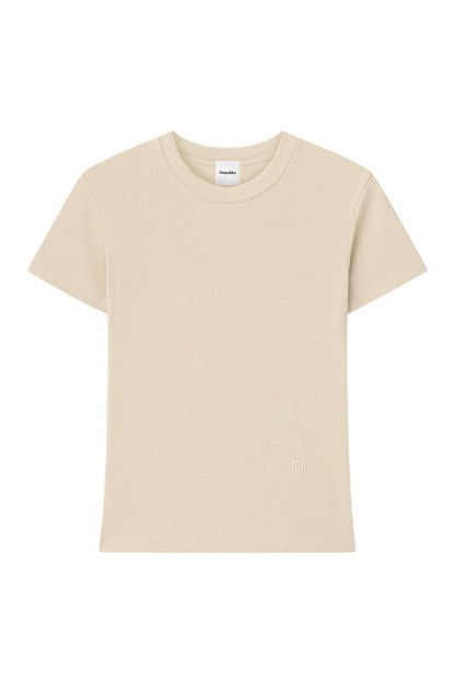 Axton - T-shirt - Creme — packshot