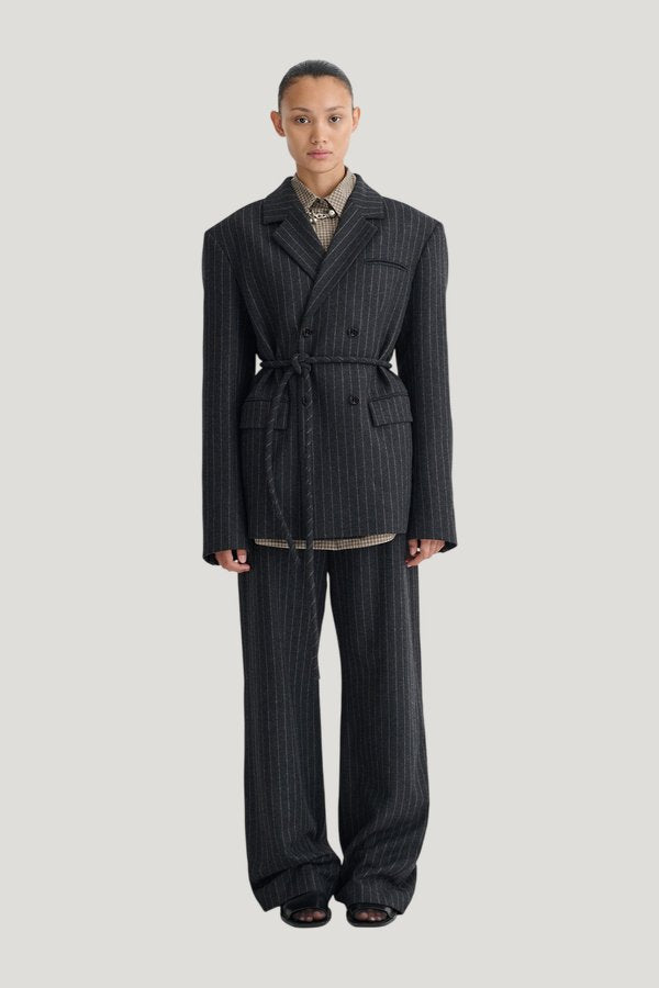 Osono - Pinstripe wool blazer — carry 2