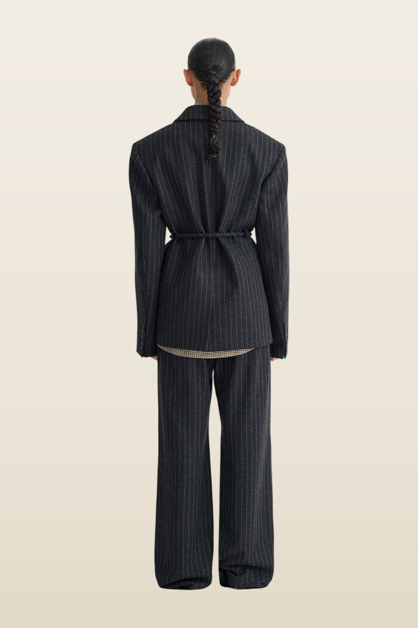 Osono - Pinstripe wool blazer — carry 4