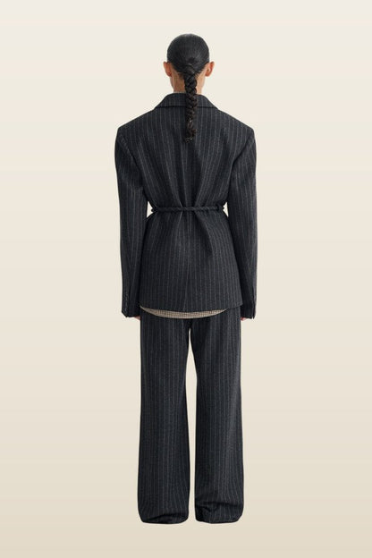 Osono - Pinstripe wool blazer — carry 4