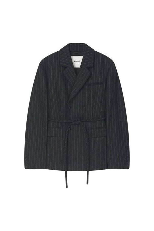 Osono - Pinstripe wool blazer — packshot