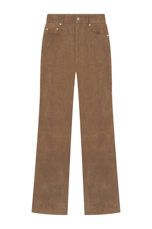 Seldes - Suede pants — packshot