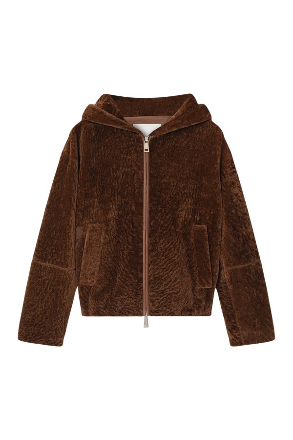 Jaswinder - Shearling jacket - Cognac — packshot