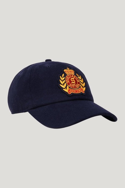 NY Crest Wool Hat — model front