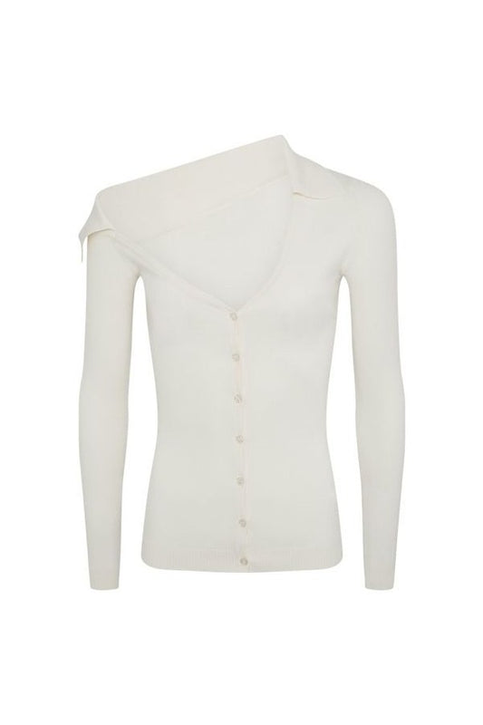Off Shoulder Collared Shirt — packshot