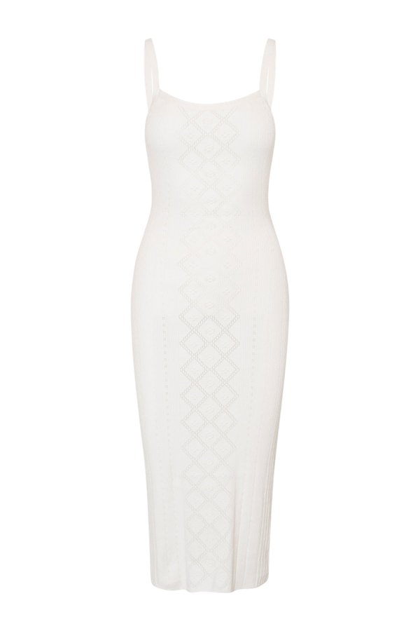 Opalina Cotton Pointelle Midi Dress — packshot