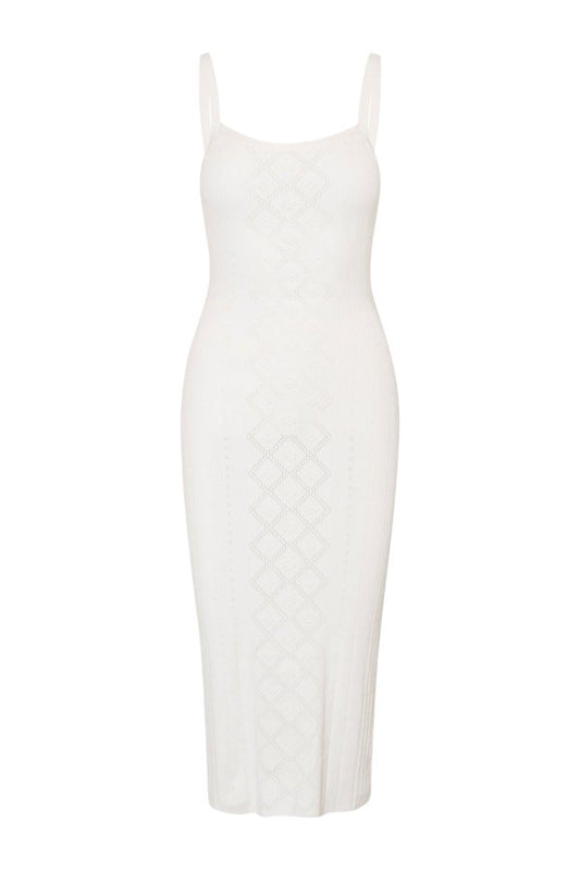 Opalina Cotton Pointelle Midi Dress — packshot