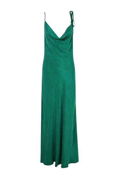 Ophelia Dress Green — packshot