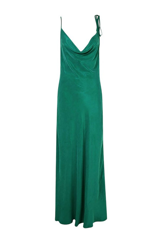 Ophelia Dress Green — packshot