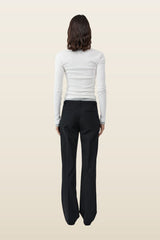 Organic Cotton Layered Long Sleeve Top — carry 4