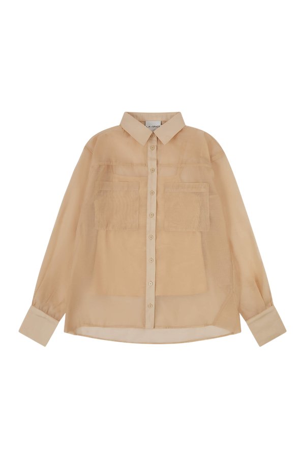 Organza Oversized Shirt — packshot