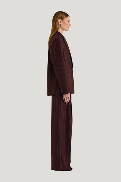 Ornella Pinstripe Blazer — carry 3