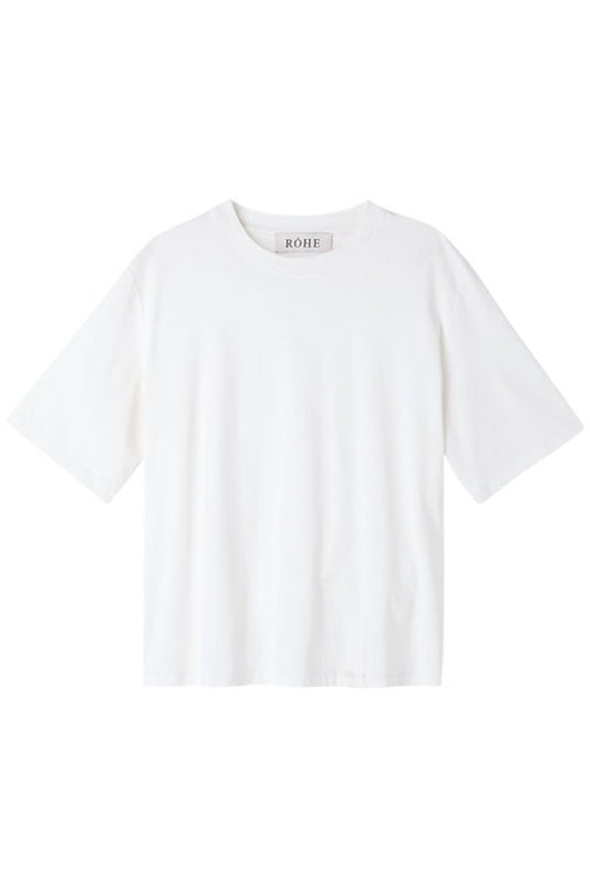 Oversized cotton silk t-shirt — packshot